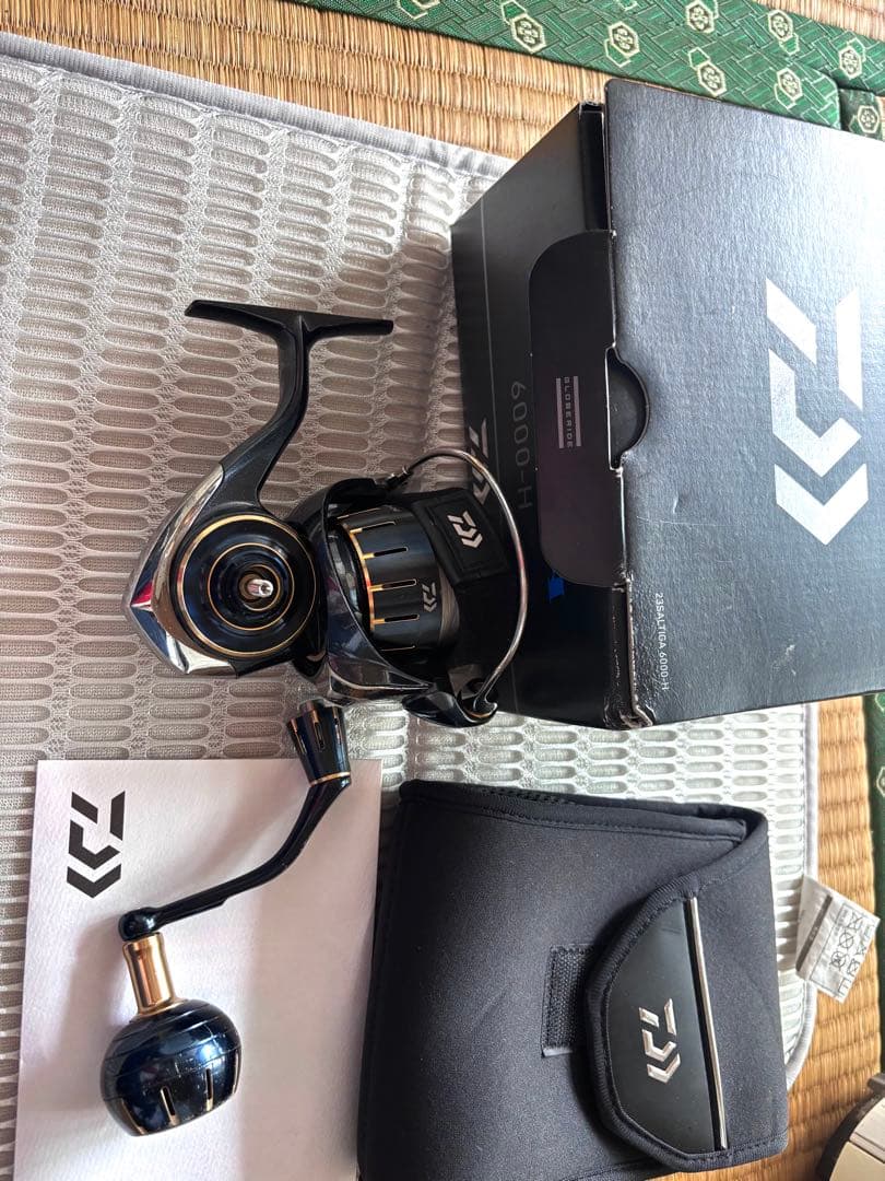 げ*ろ様 肉*7様 DAIWA 23SALTIGA 6000-H スピニングリー