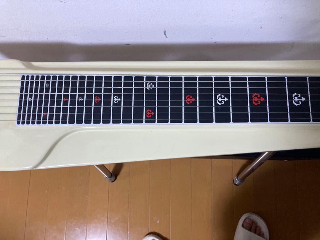 「美品」CANOPUS カノウプス8弦スチールギター　4脚　ケース付