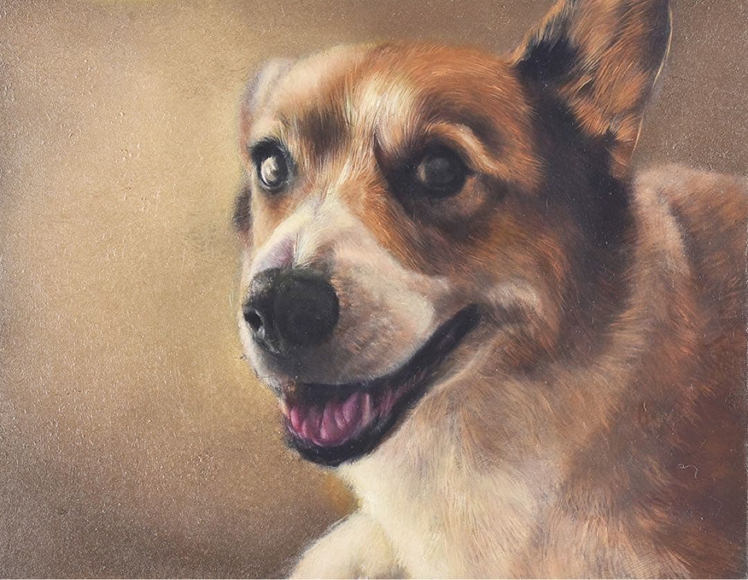 犬、猫、ペットの似顔絵オーダー