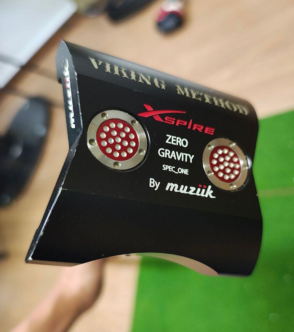 ムジーク　バイキングメソッド　パター　ゼロトルク　33インチ