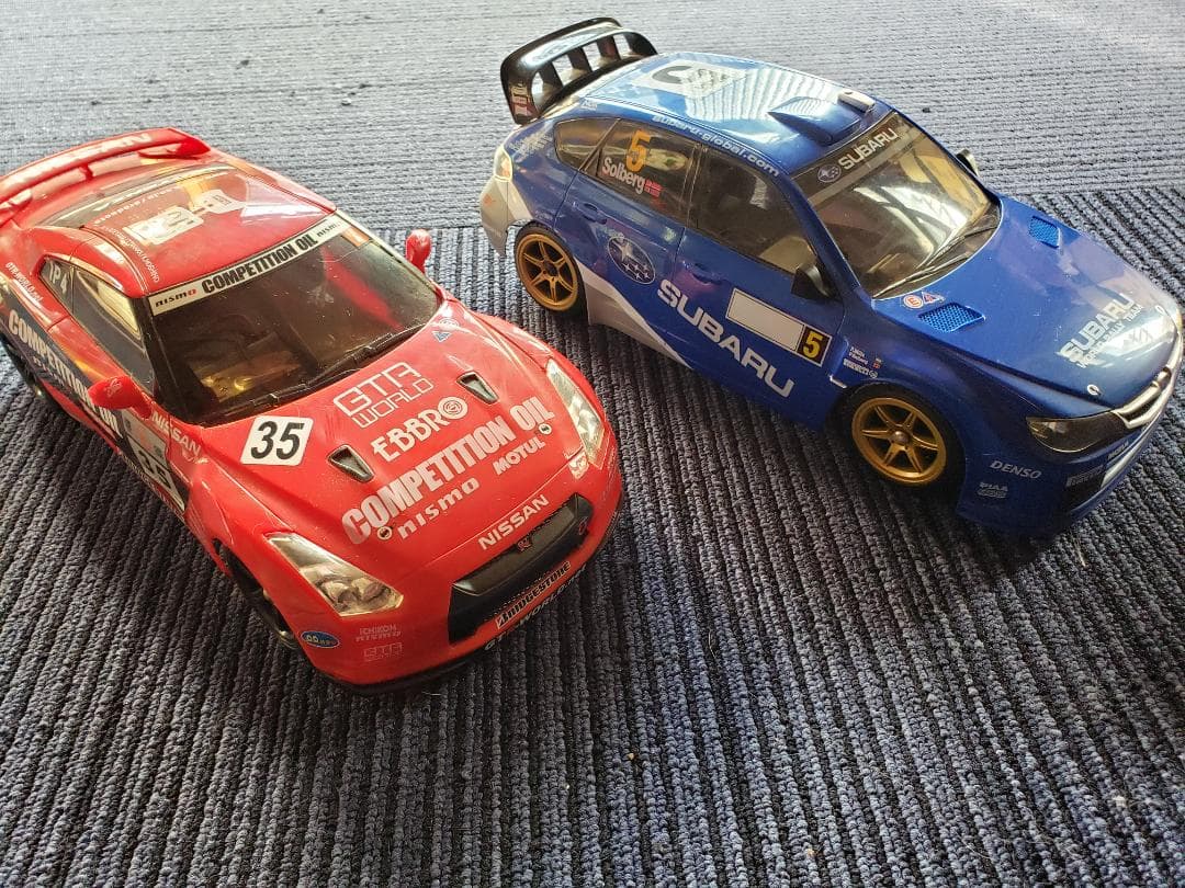 ⭐大幅限定割引・インプレッサWRX＆ＮＩＳＵＭＯ GT-R・RCカーセット