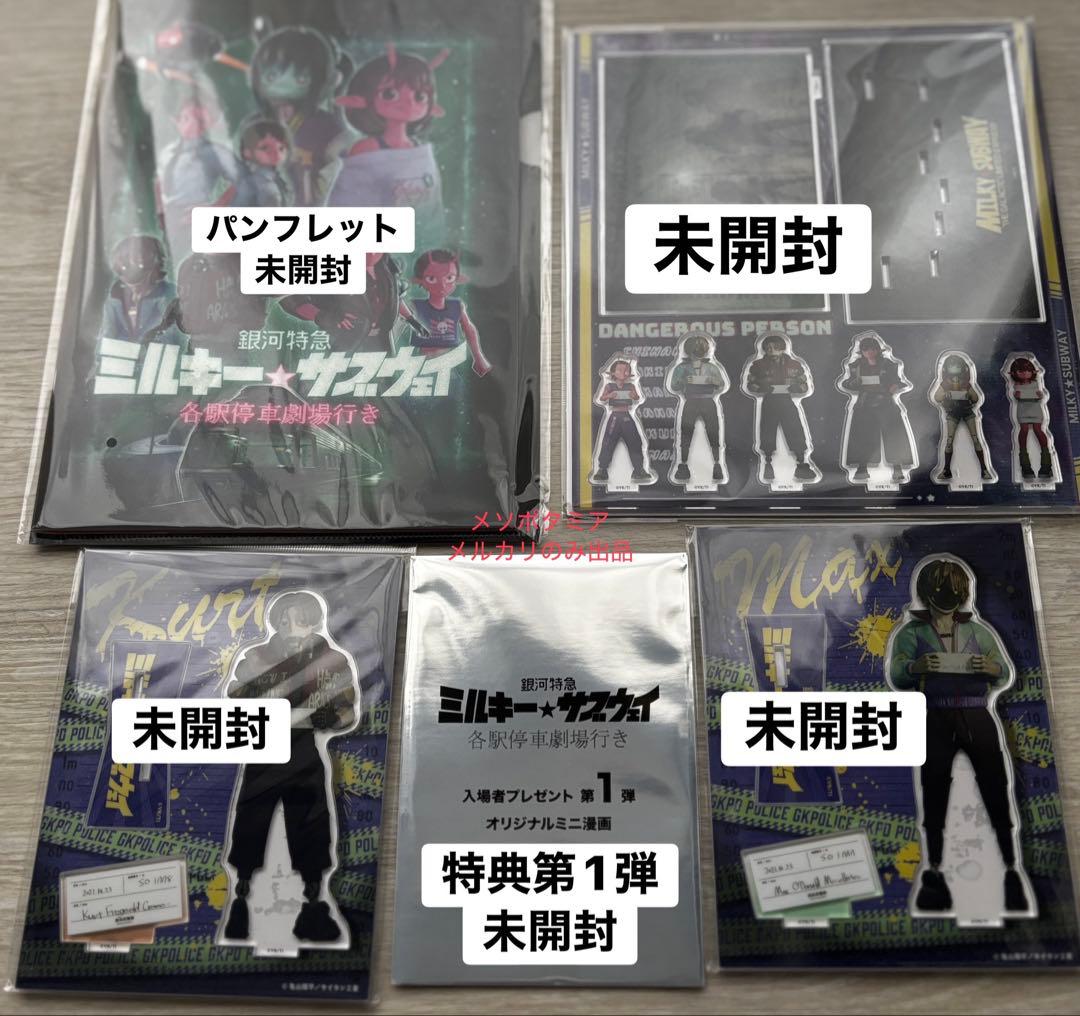 ミルキーサブウェイ 劇場版グッズ・入場者特典