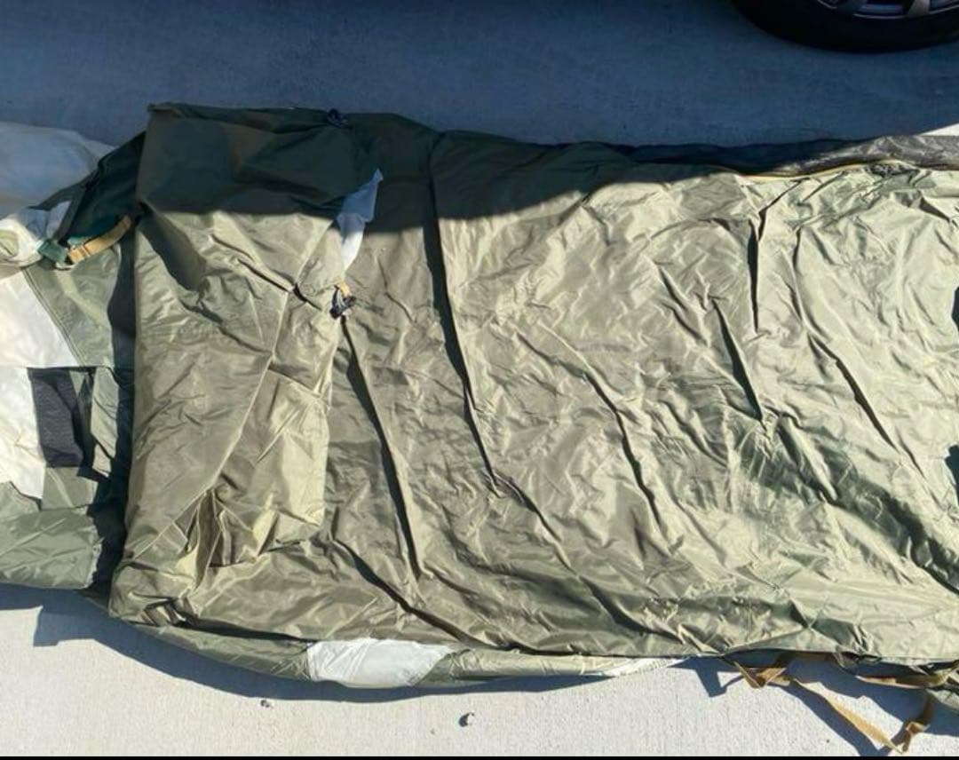 コールマン　タフスクリーン2ルームハウス　オリーブ/サンド　インナーマット付き