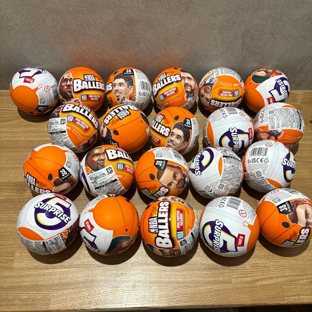 【箱付希少品】5サプライズ　ミニブランズ　NBAボウラーズ　22個セット
