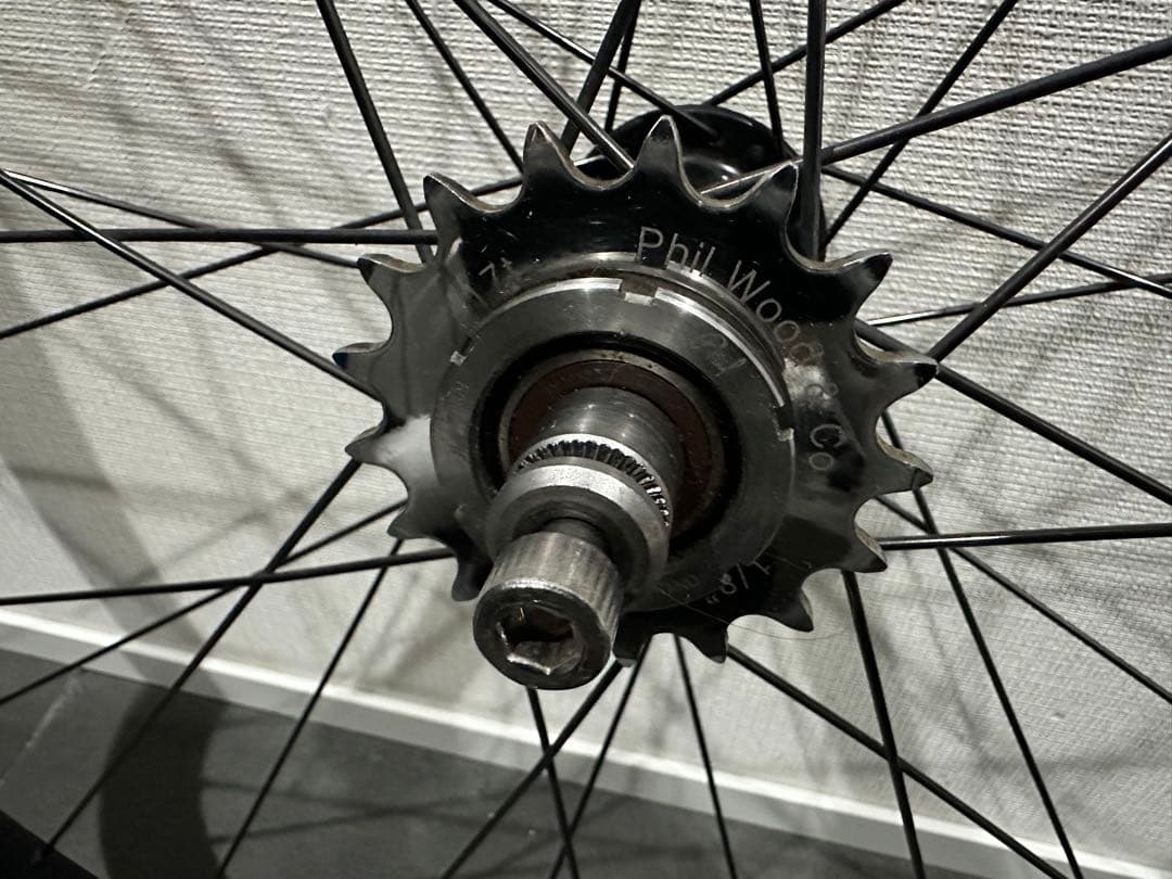 パーツ PHILWOOD H + SON archetype low black