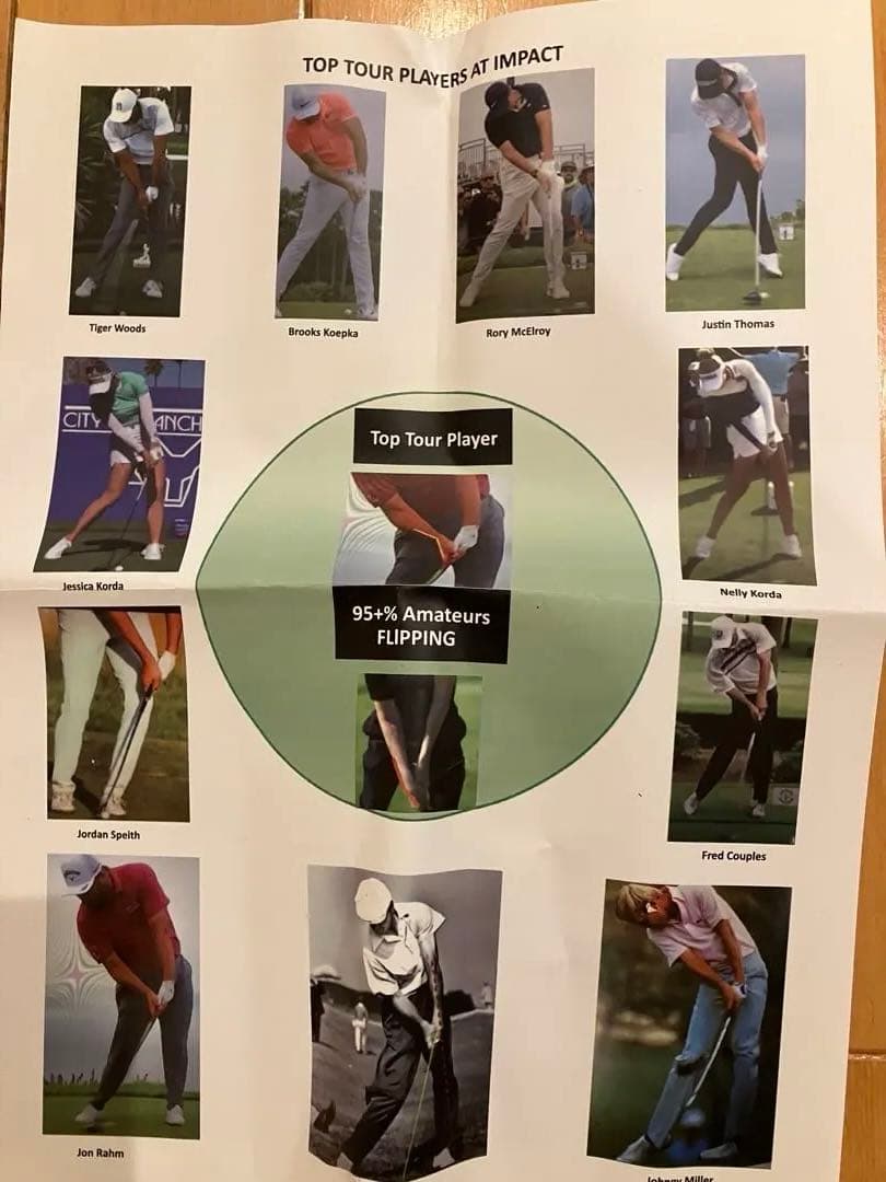 レフティ用　プレシジョンインパクト　ゴルフ練習器具