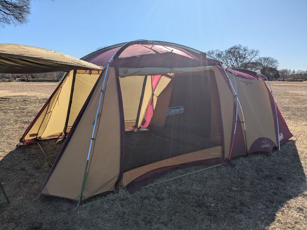 コールマン　タフスクリーン2ルームハウス　バーガンディ