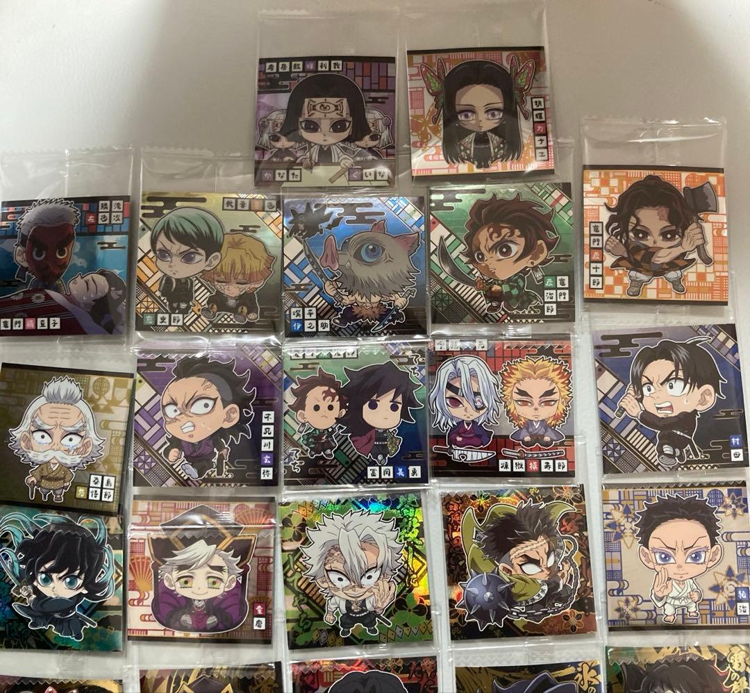 鬼滅の刃　にふぉるめーしょん ウエハース 其ノ十四 34種　コンプ　未開封