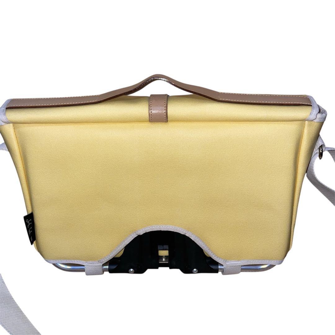 【良品】BROMPTON ブロンプトン フロントバッグ イエロー 自転車用バッグ