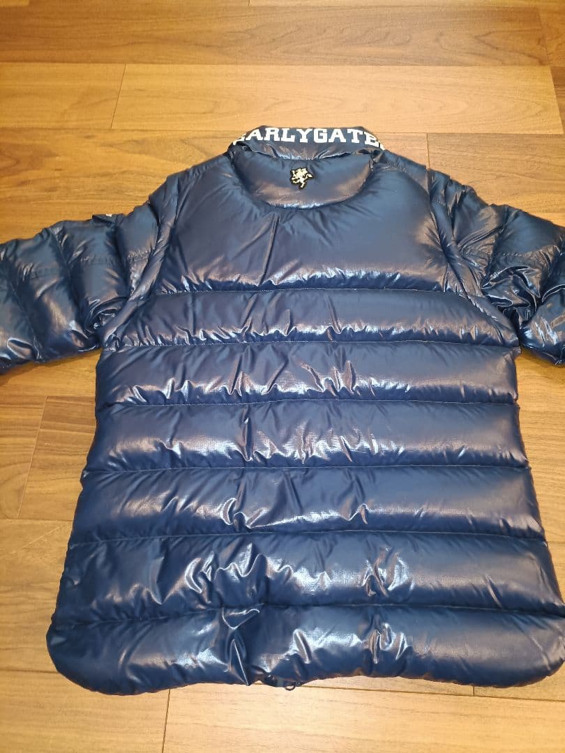 パーリーゲイツ　PEARYGATES　ダウンジャケット　2Way　サイズ5　紺