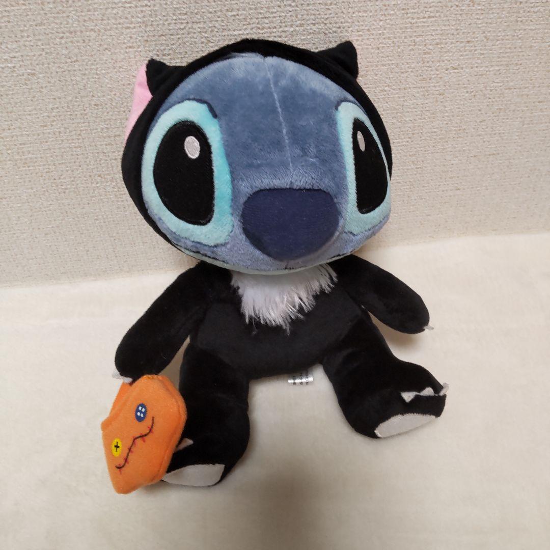 ディズニーストア スティッチ ハロウィン クロネコ ぬいぐるみ