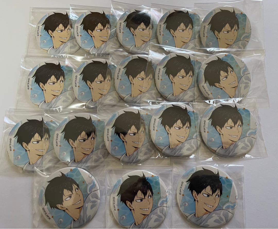 ハイキュー 影山飛雄 缶バ 水遊び