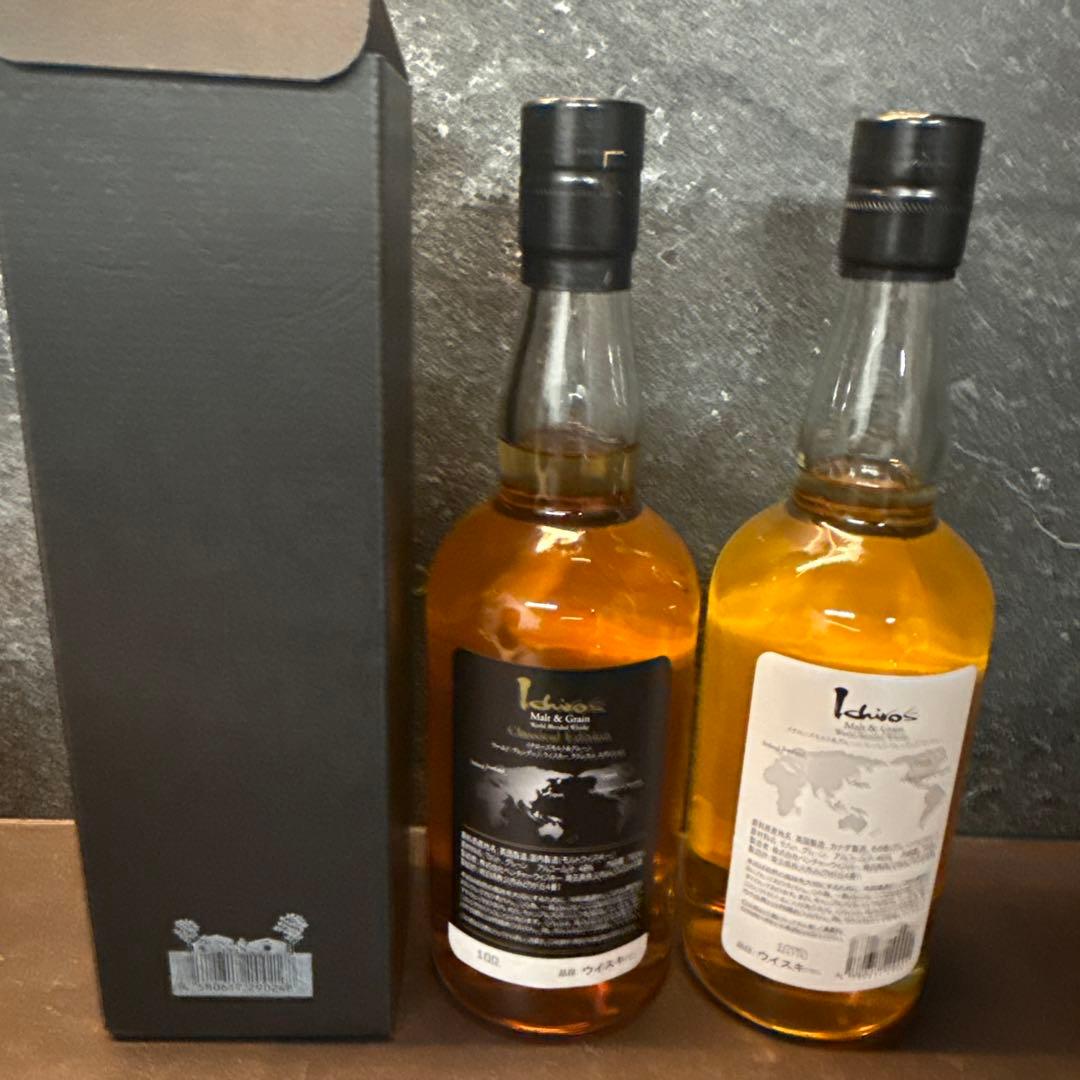 イチローズモルトクラシカルエディション&ホワイトラベル 2本セット