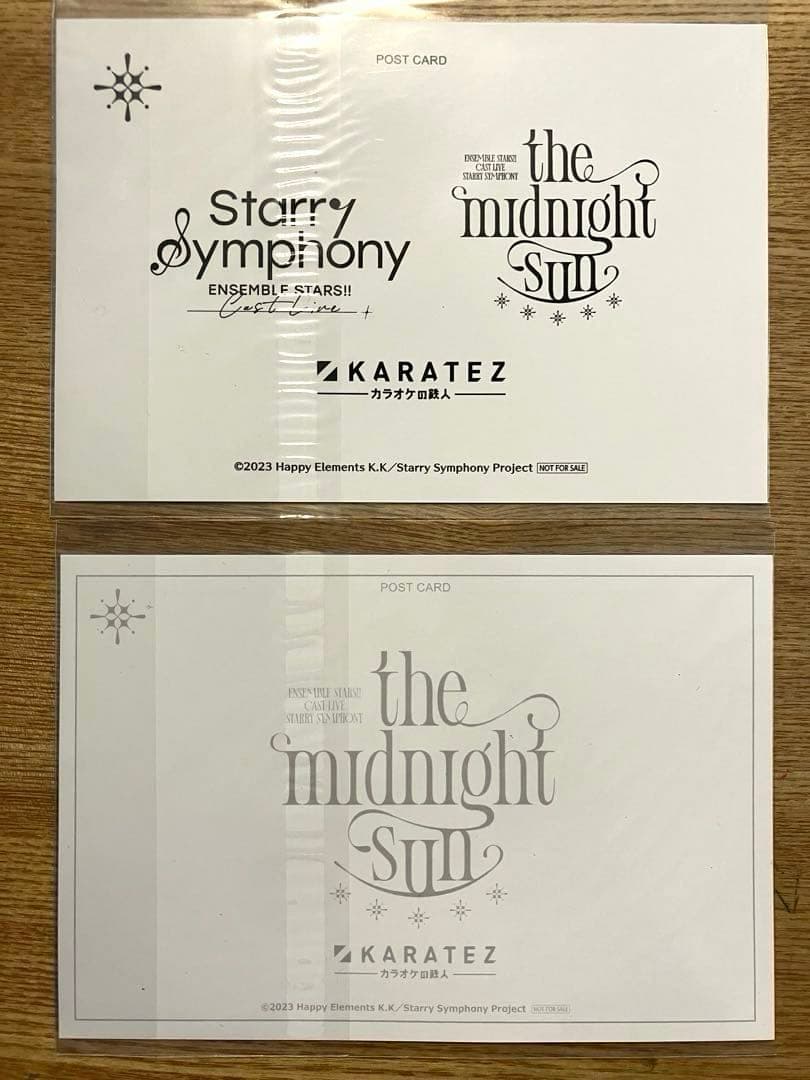 127 あんスタ　スタフォニ　ポストカード