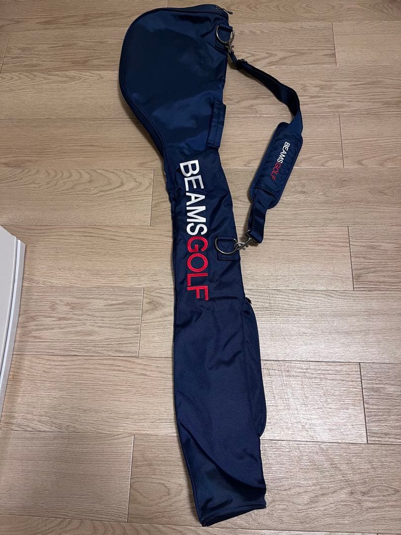 BEAMS GOLF ゴルフバッグ ネイビー
