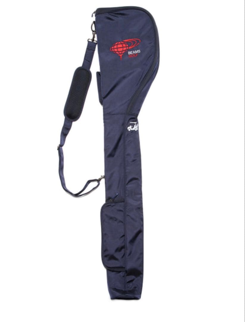 BEAMS GOLF ゴルフバッグ ネイビー