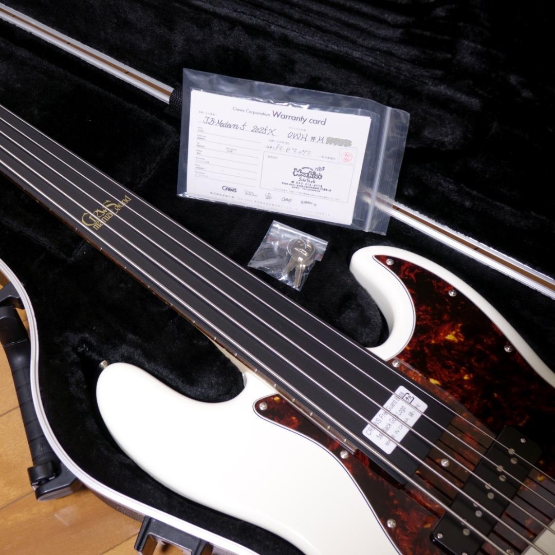 Crews Maniac Sound JB-Modern 5弦ベース 新品同様!