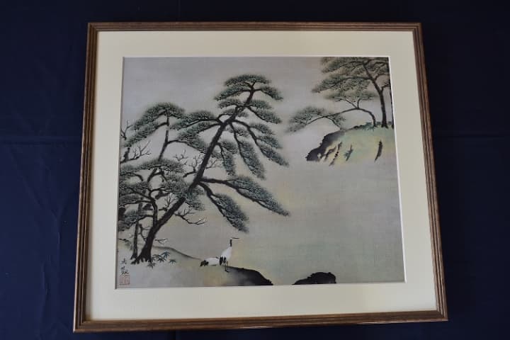 日本画家三巨匠★横山　大観　筆作品★