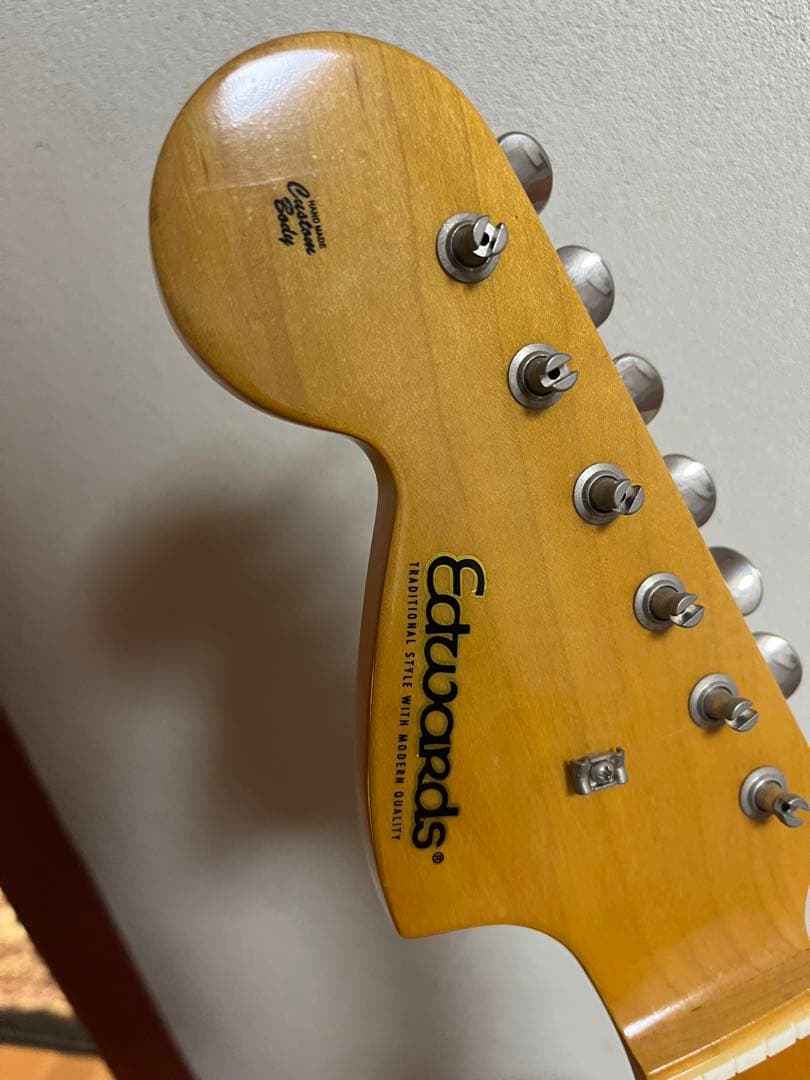 Edwards E-SE-100Mレフティ　【セミハードケース、付属品多数！】