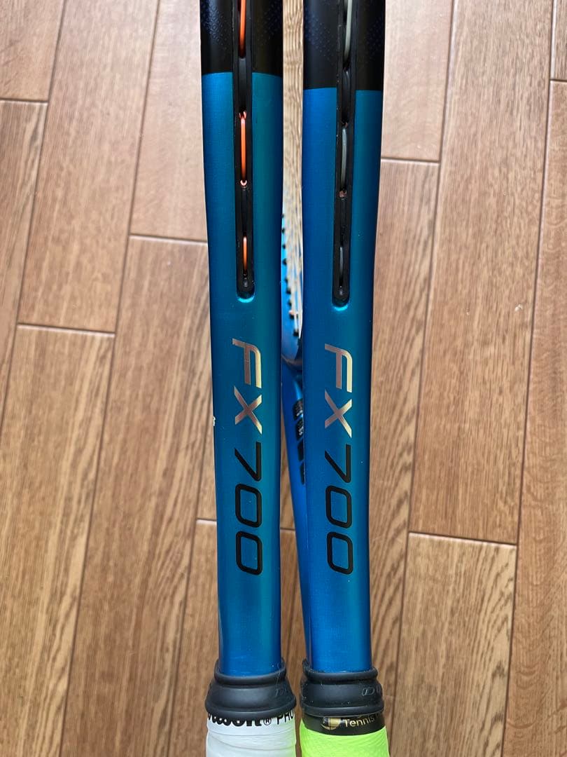 DUNLOP FX700 硬式テニスラケット G2 2本組