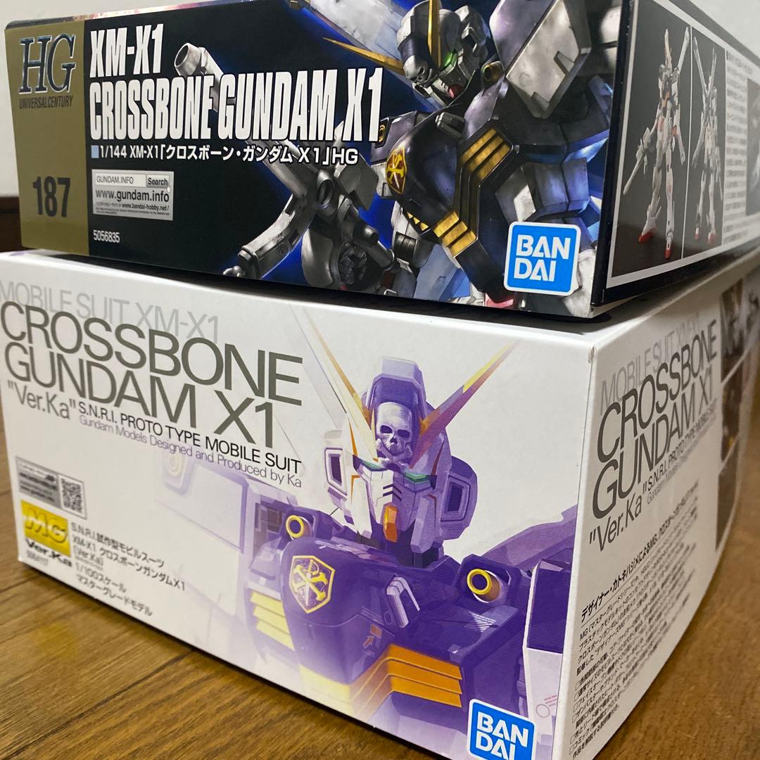 ガンプラ 2点まとめ売り クロスボーン・ガンダムX1