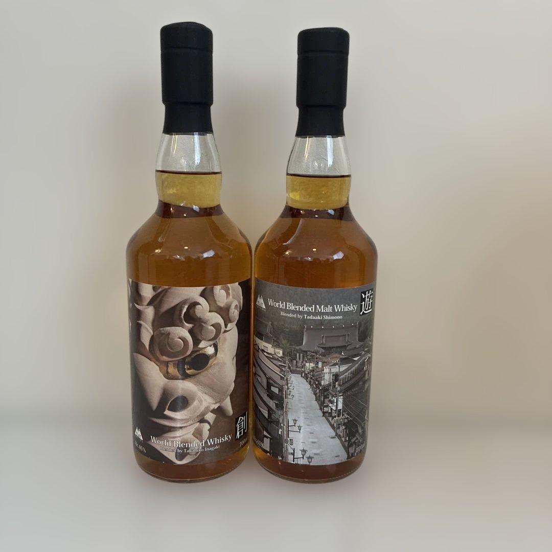 【希少】三郎丸蒸留所　T＆T　TOYAMA クラファン限定ウイスキー2本セット