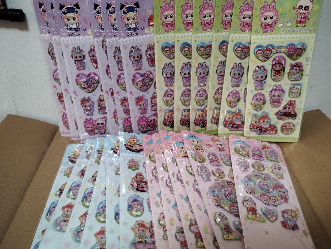 ラブブ　ウォーターシール　24枚セット