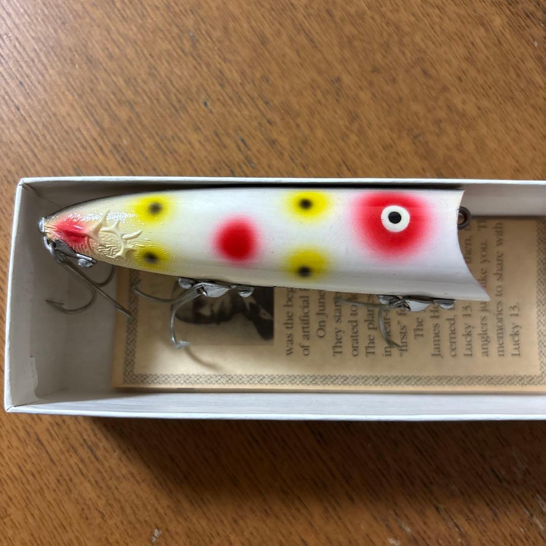 ルアー・フライ Heddon DOWAGIAC Wood Lucky 13