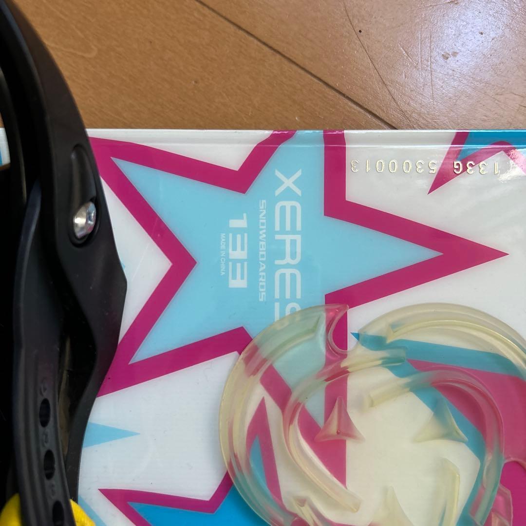 XERES スノーボード ビンディン、ブーツ付き133センチ
