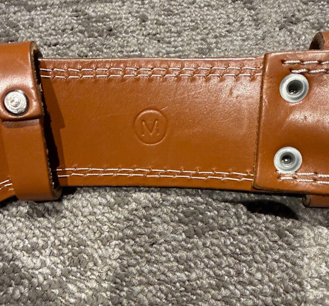 ✅美品✅GOLD'GYM プロレザーベルト✅Mサイズ