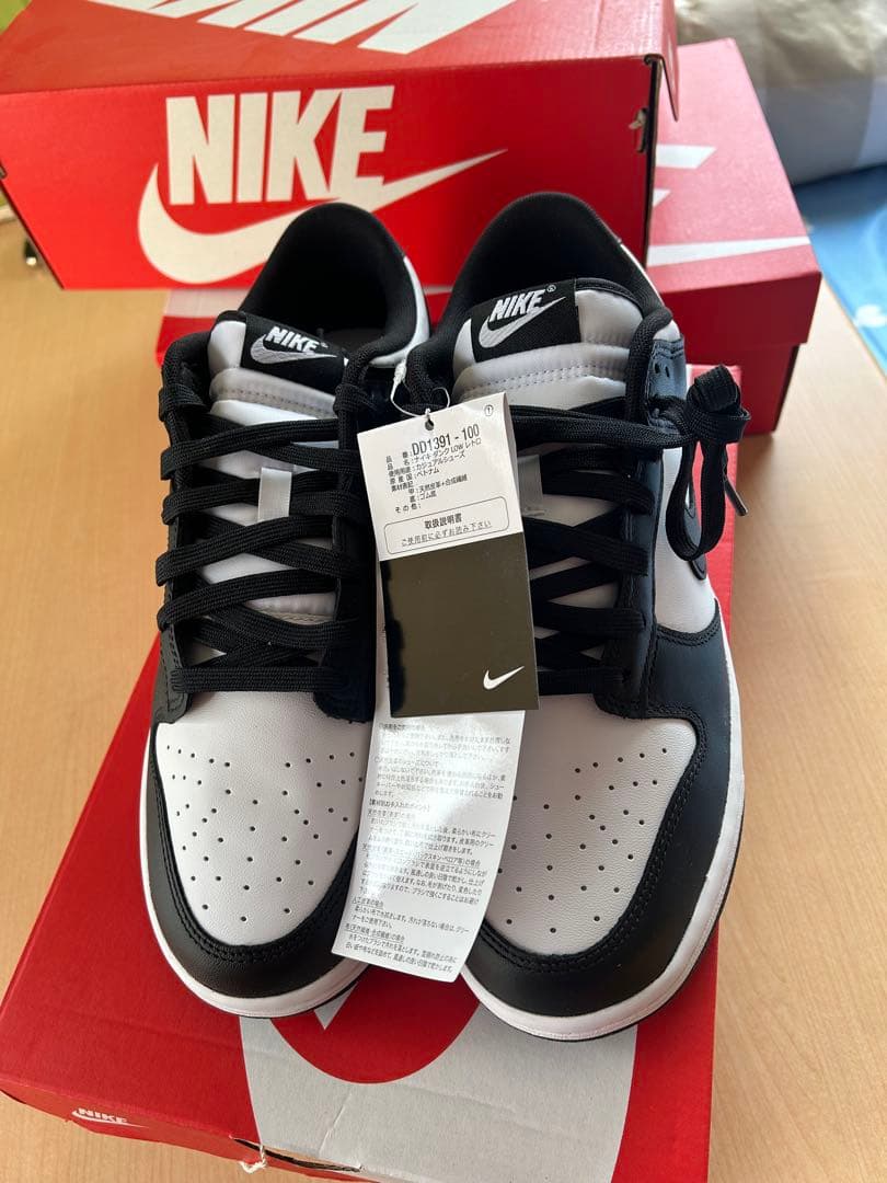 Nike Dunk Low ブラック/ホワイト 新品未使用