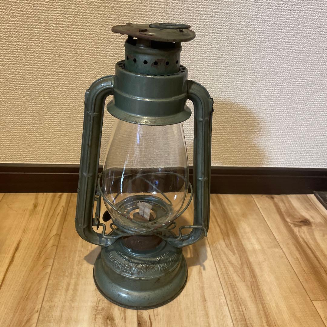 アンティーク　WINGED WHEEL No.500日本製 グリーンランタン