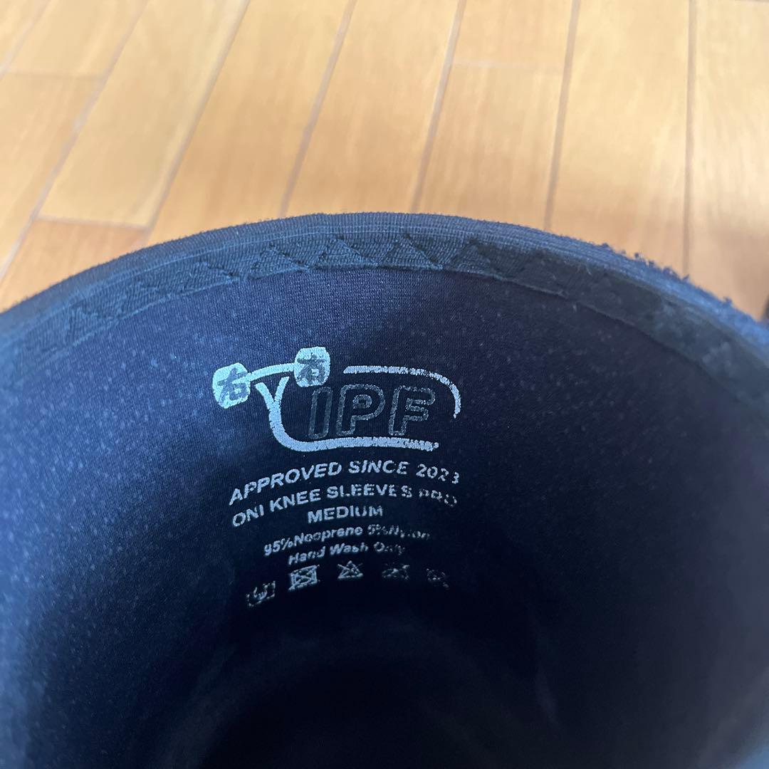 【SS級品】ONI IPF認定 ニースリーブ Mサイズ