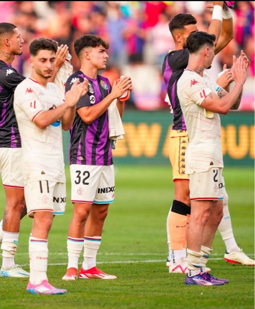 【新品】 REAL VALLADOLID プレマッチシャツ