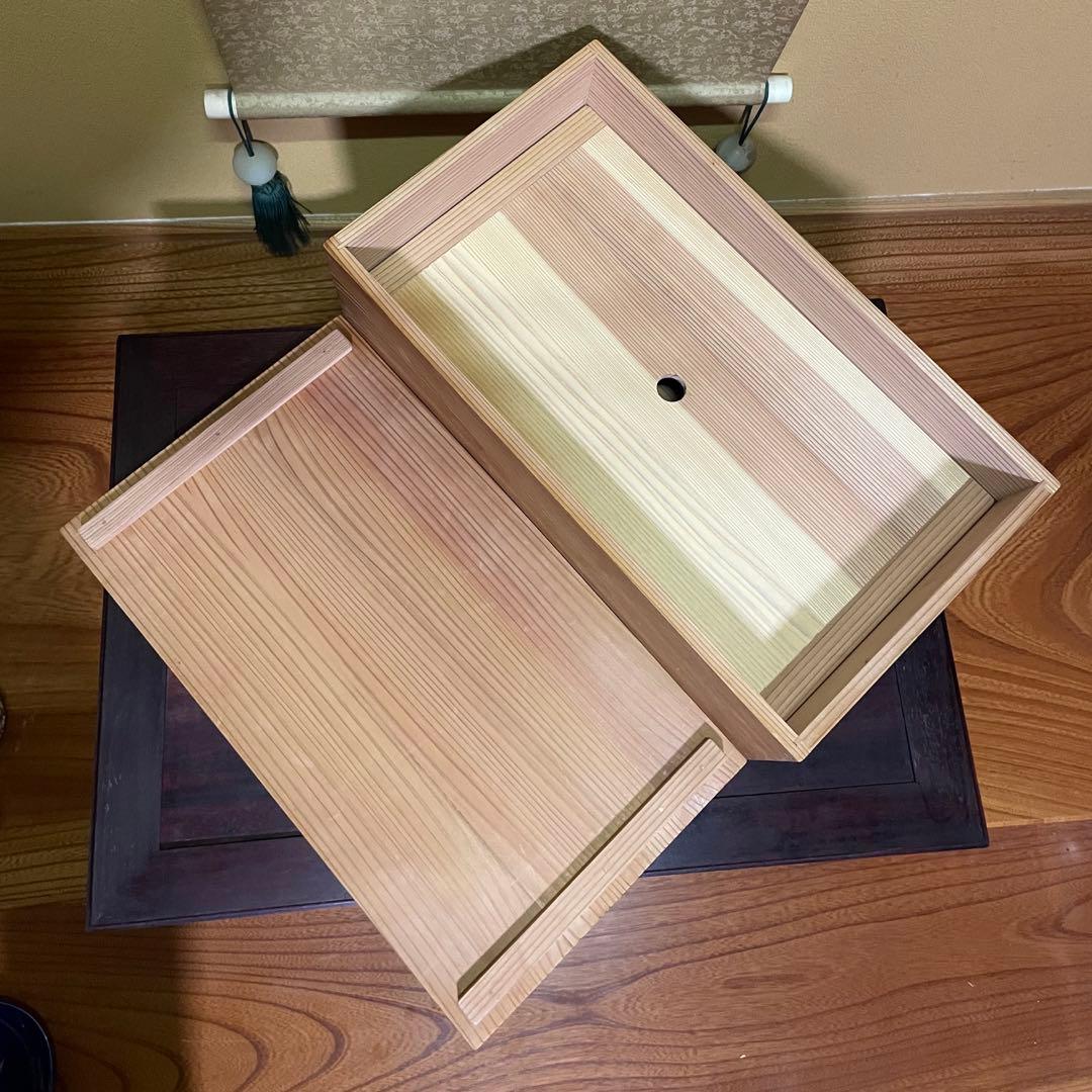 【激レア品】白木の生舟 [特大] 蕎麦保存箱 蕎麦道具 古民具 ビンテージ