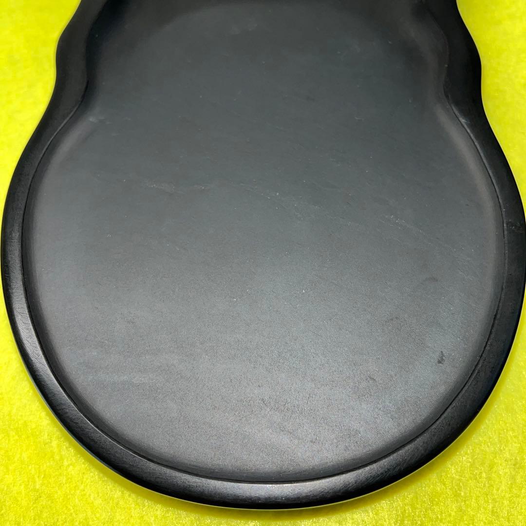 ⭕️雨畑硯　特殊研　名工　正峯　新品美品　四六寸大　希少美しい　女性好み