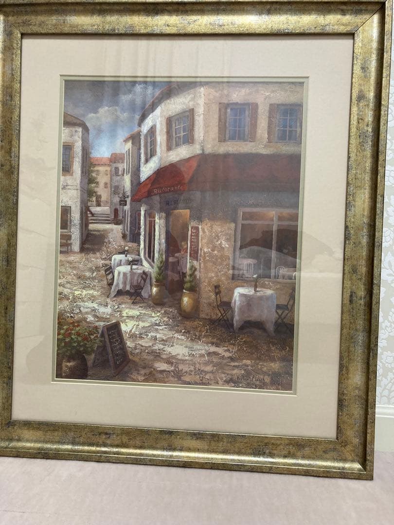 絵画洋画(72cm×62cm)Vivian Flasch