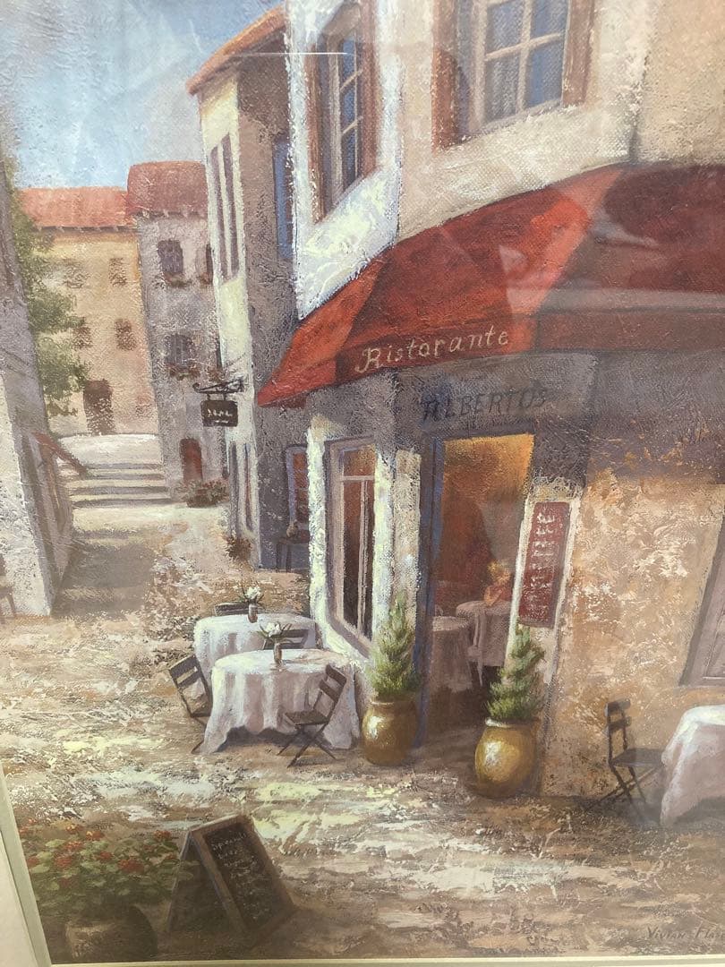 絵画洋画(72cm×62cm)Vivian Flasch