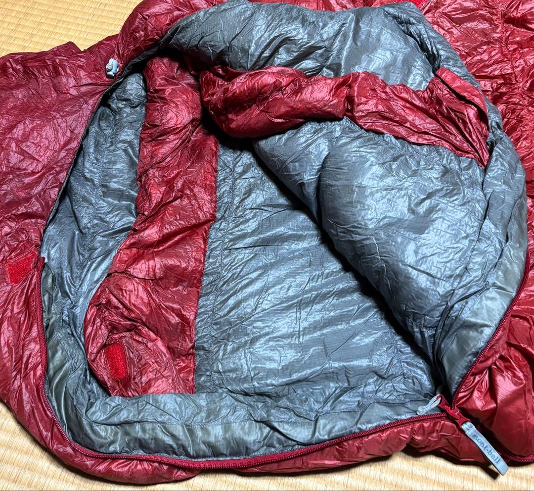 モンベル ダウンハガー #0 シュラフ 寝袋 mont-bell テント泊