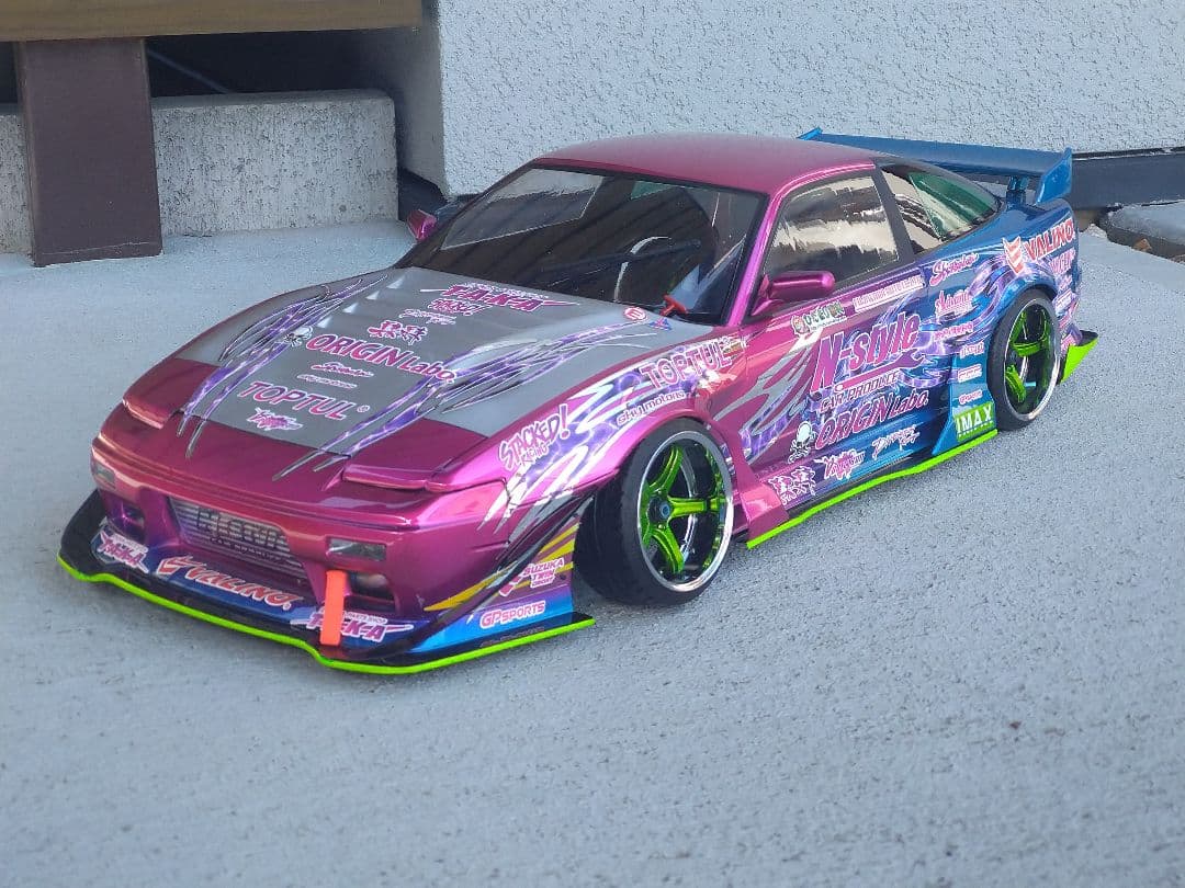 ReveD　WISTERIA 180SX　ラジコンボディ
