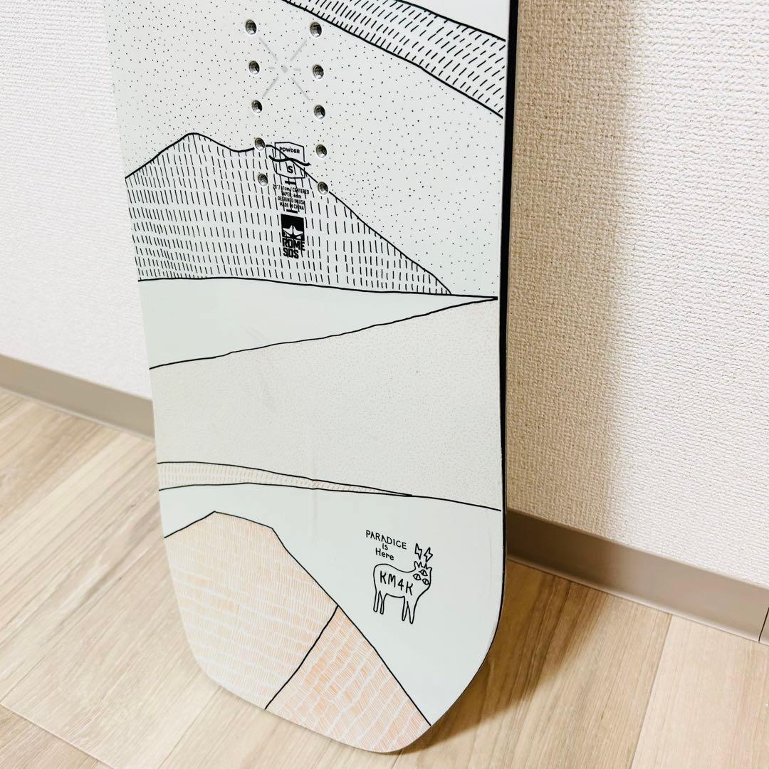 極美品 ROME×KM4K paradise stick 148 スノボ
