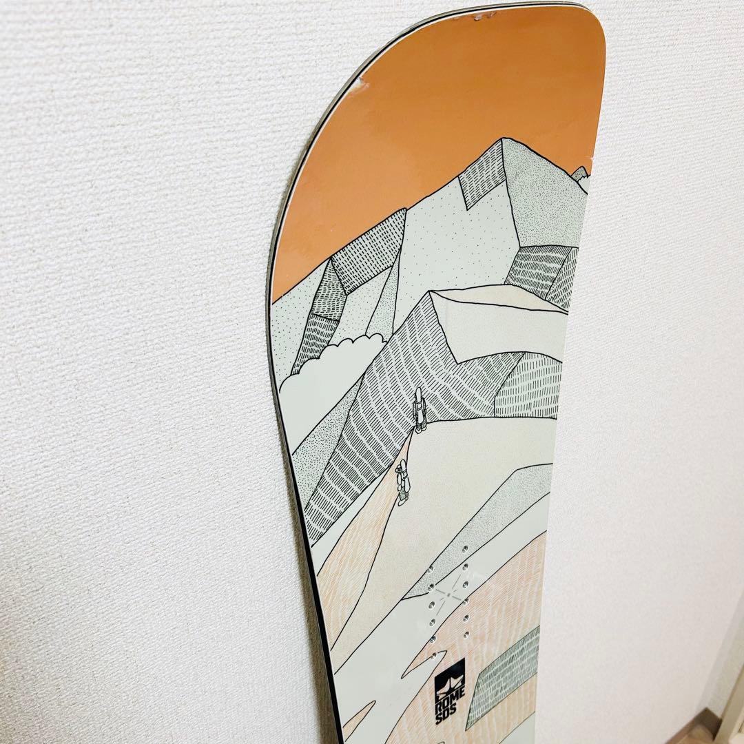 極美品 ROME×KM4K paradise stick 148 スノボ