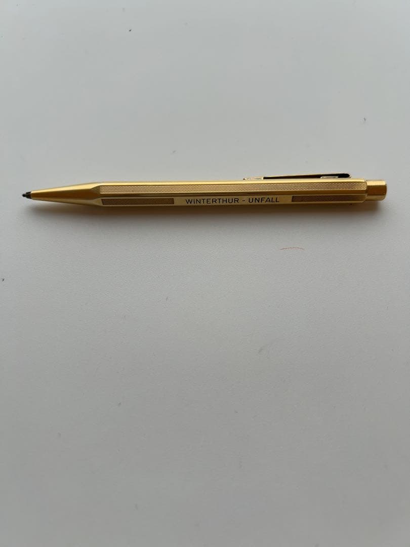 カランダッシュ　エクリドール　グレンドージュ　1.18mm　ゴールド