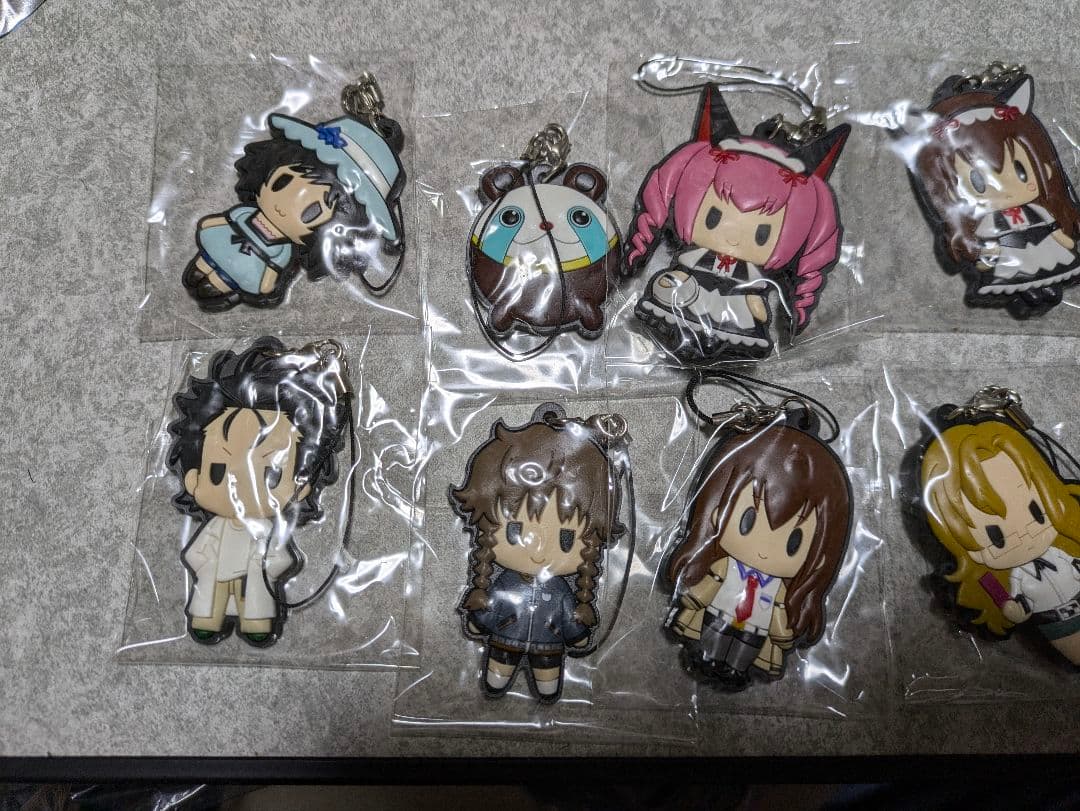 内袋未開封 全10種コンプリート　シュタインズゲート　ラバーストラップ