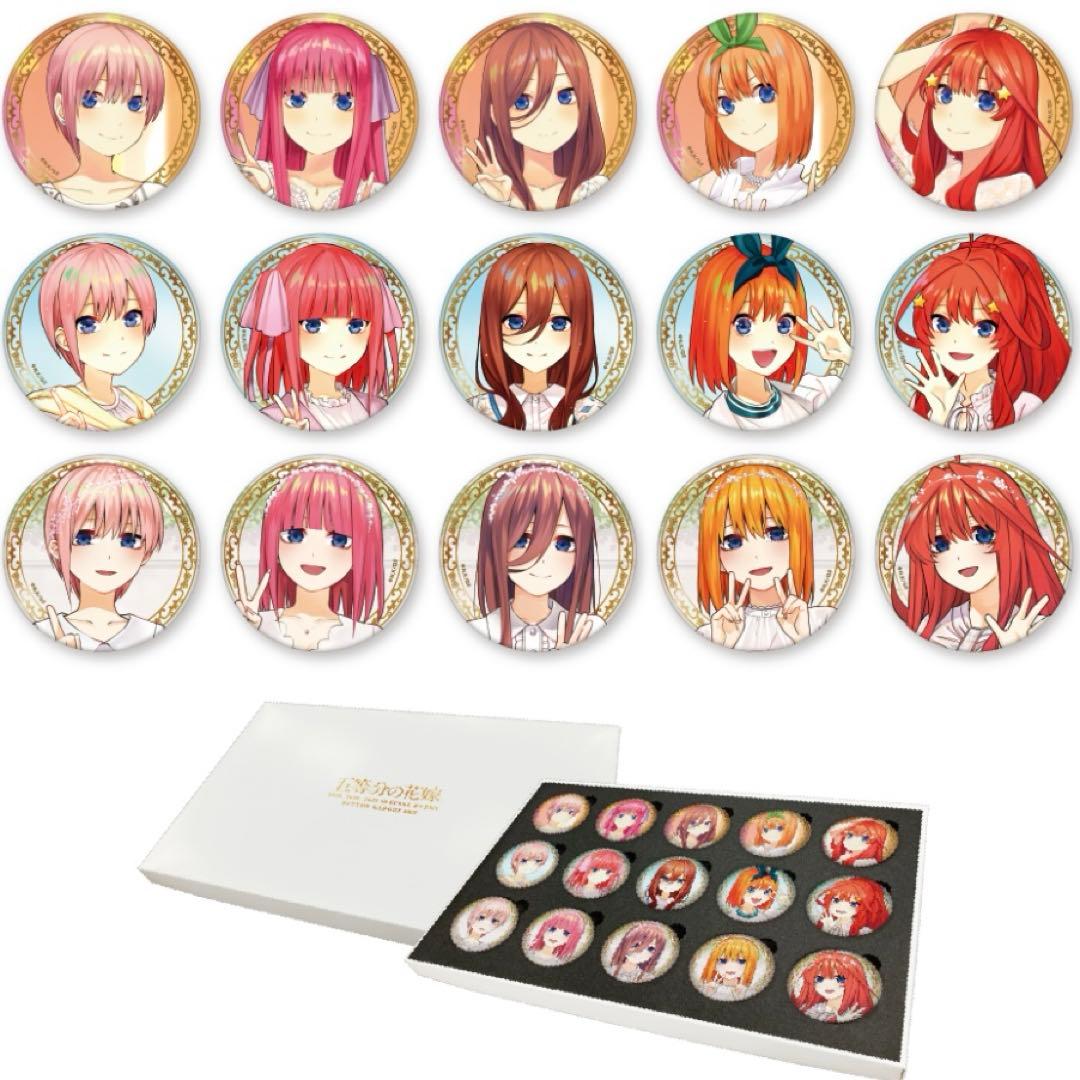 希少グッズ　新品　五等分の花嫁　缶バッジ　映画　Blu-ray
