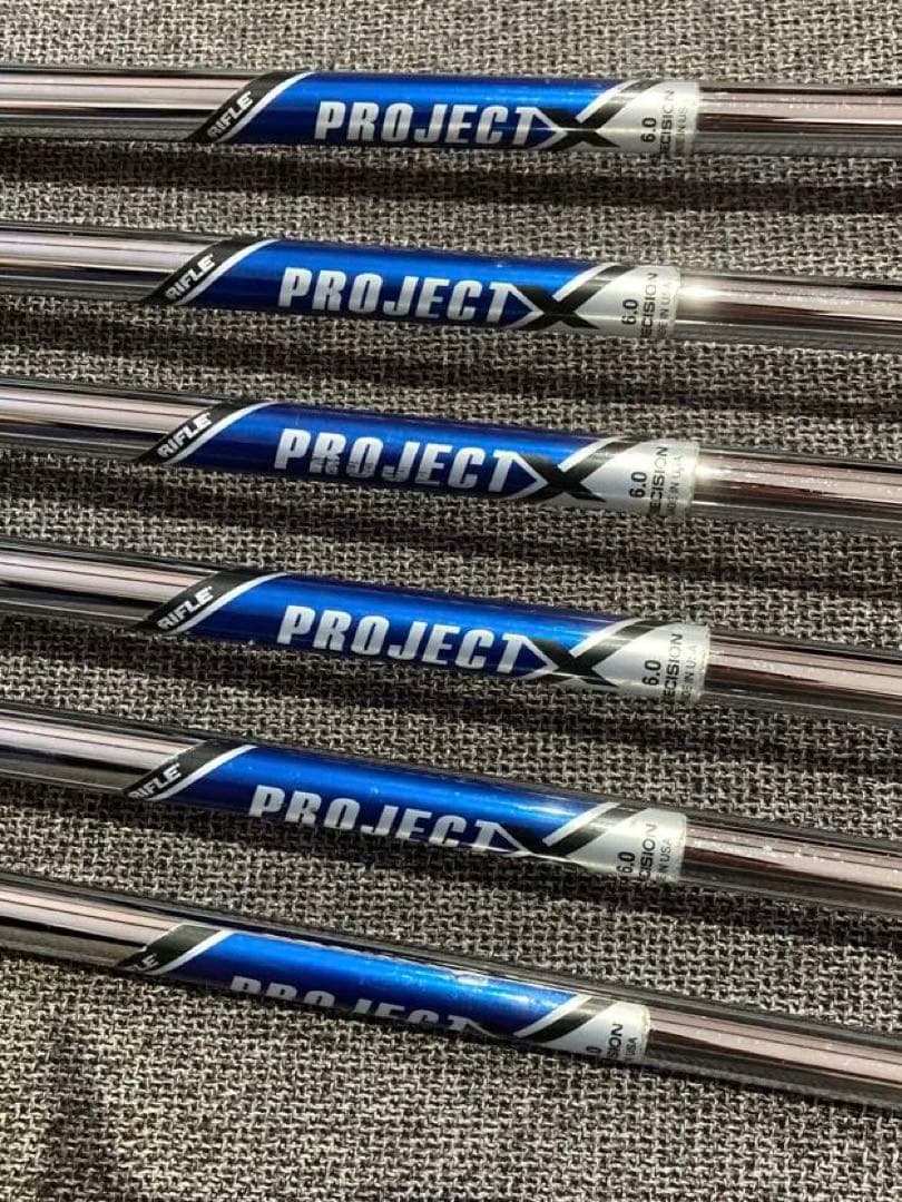 TaylorMade P-7MC 6本（P-5）　プロジェクトX6.0