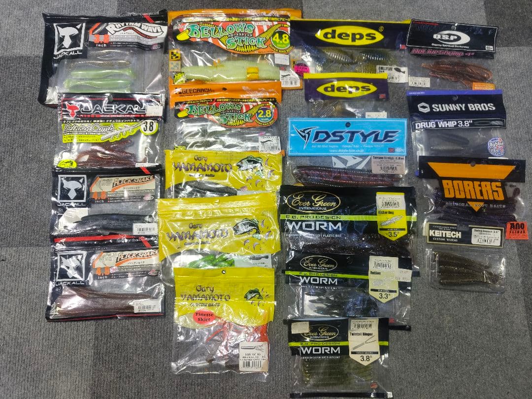 バス釣り セット まとめ売り 引退