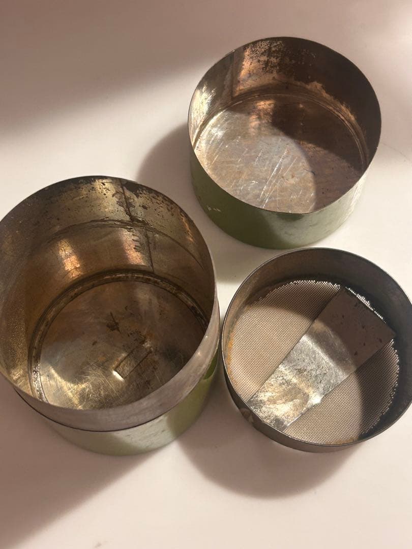 開化堂ブリキ　茶筒