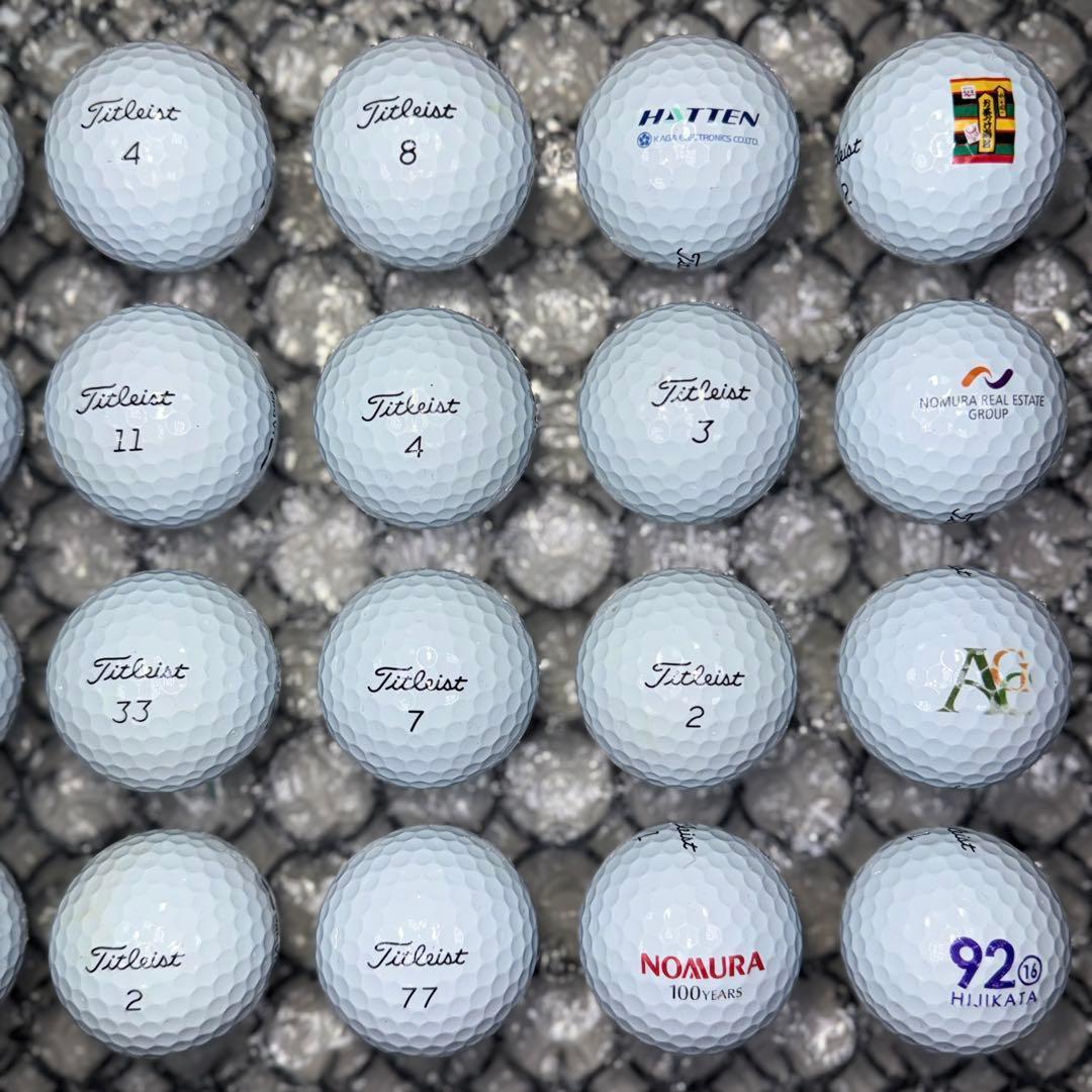 ロストボール タイトリスト pro v1 20球 Sランク 48 おまけtee付