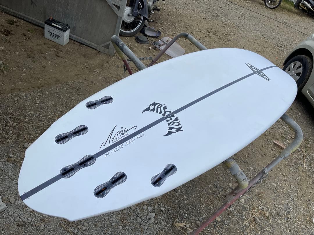 【状態良手渡可】 PLACEBO RE-LOADED プレセボリローデッド6'4